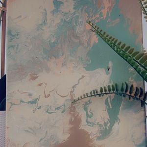 Acrylic pour painting